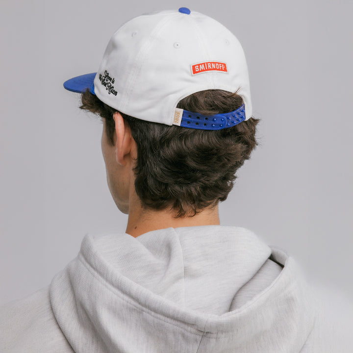True X Smirnoff Golfer Cap - Cream