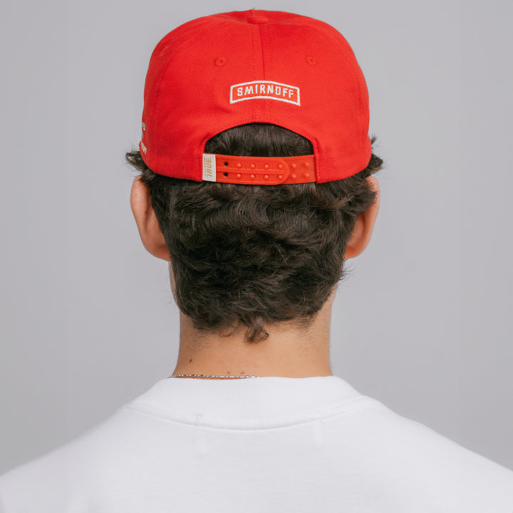 True X Smirnoff Golfer Cap - Red