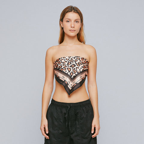 Animal Print Bandana - Leopard