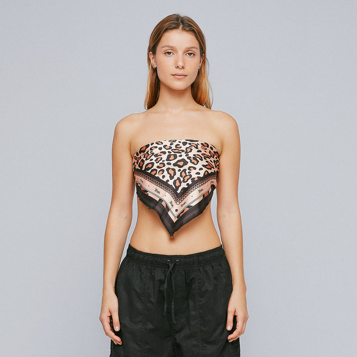 Animal Print Bandana - Leopard