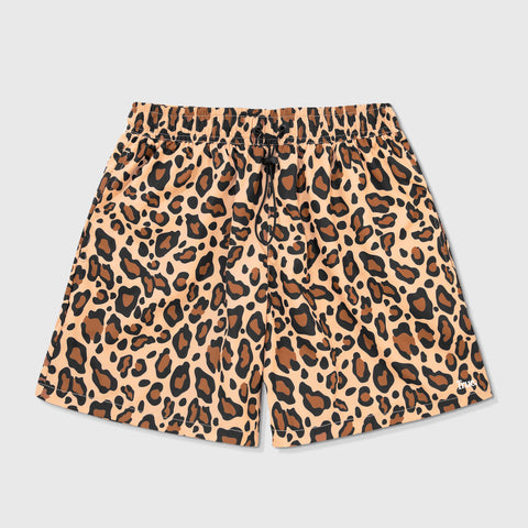 Animal Print Board Shorts - Cheetah