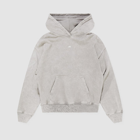 True Classic Hoodie - Washed Gray