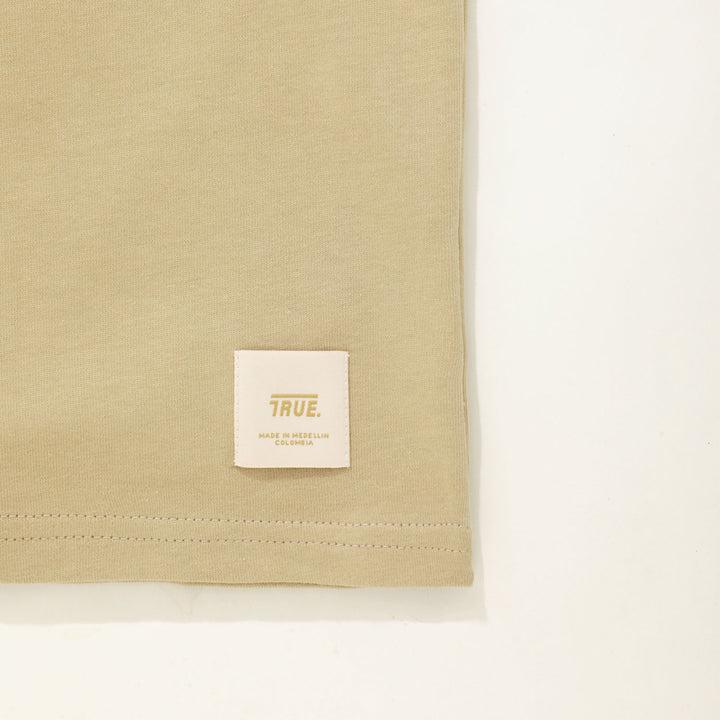 True X Herb Oversized Bonds T-Shirt - Camel