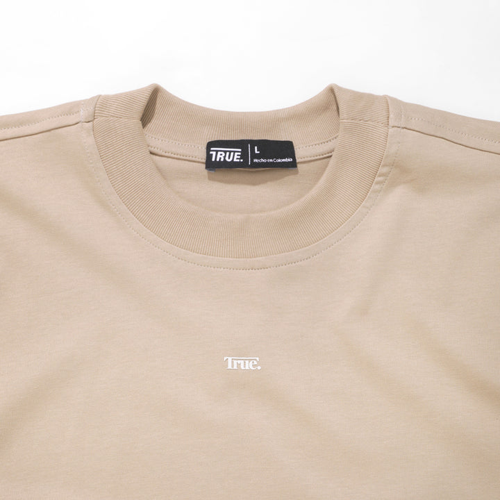 Retreat Logo T-Shirt - Beige