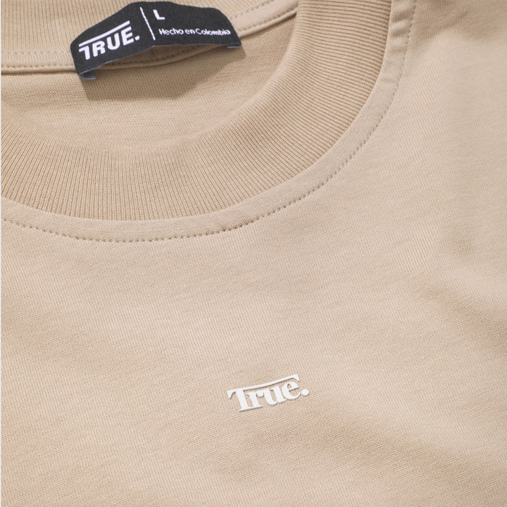 Retreat Logo T-Shirt - Beige
