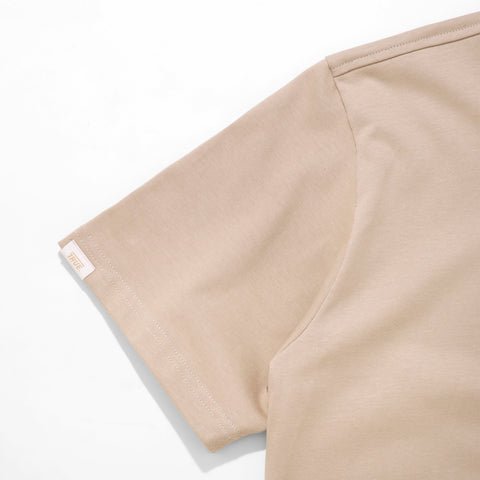 Retreat Logo T-Shirt - Beige