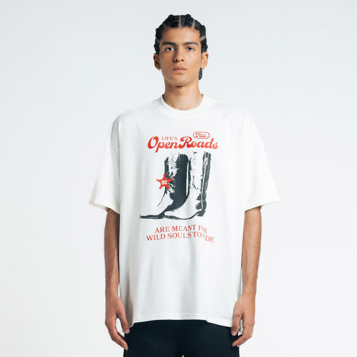 Freedom Oversized T-Shirt - Ivory