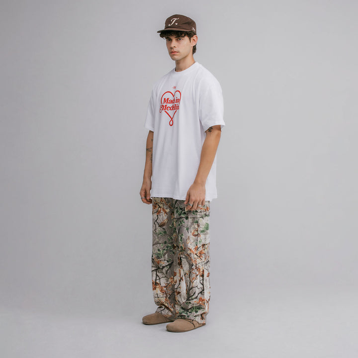 Medellín Oversized Tee - White