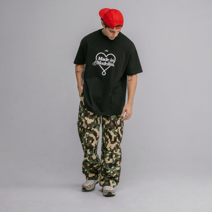 Medellín Oversized Tee - Black