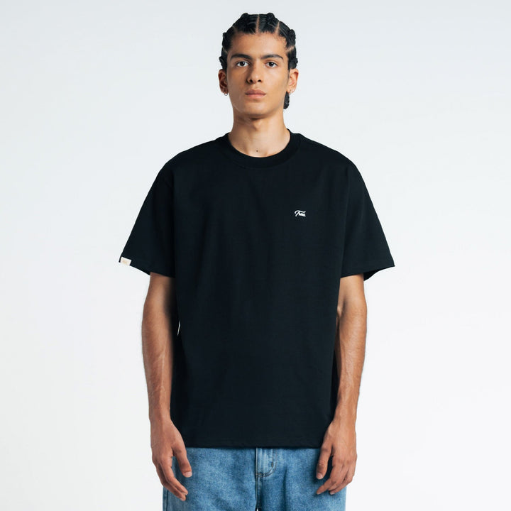 Script Logo T-Shirt - Black
