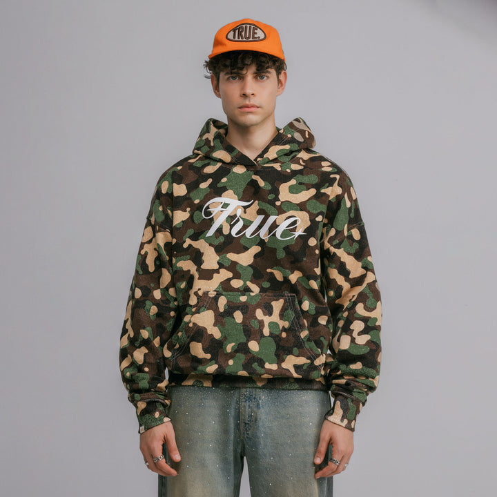 Camo Hoodie - Green