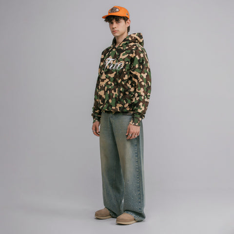 Camo Hoodie - Green