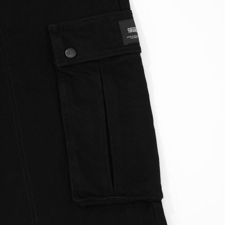 Cargo Multi-Pocket Pants - Black