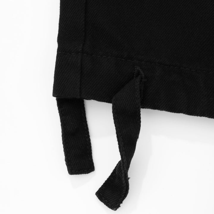 Cargo Multi-Pocket Pants - Black