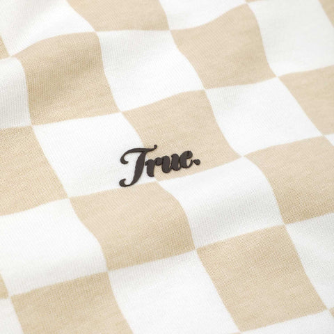 Chess Box-Fit T-Shirt - Cream