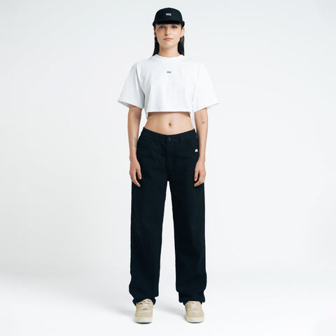 Classic Crop Top - White