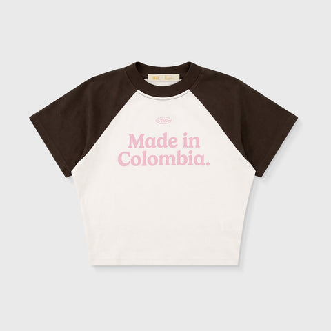 Colombia Baby Tee - Brown