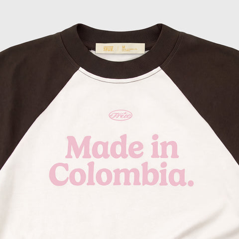 Colombia Baby Tee - Brown