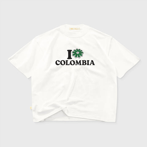 Colombia Boxy T-Shirt - White