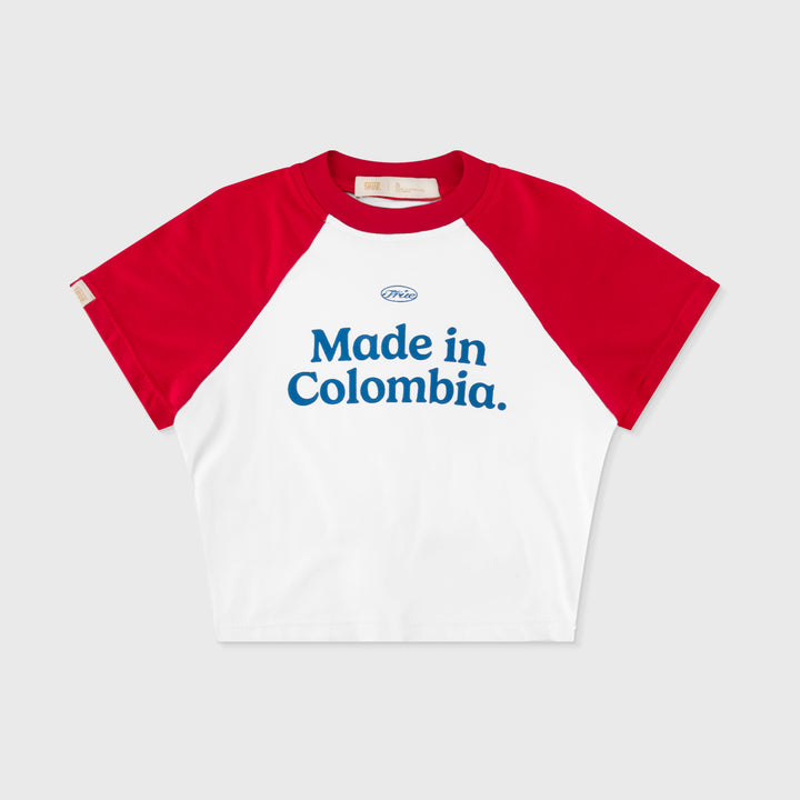 Colombia Baby Tee - Red