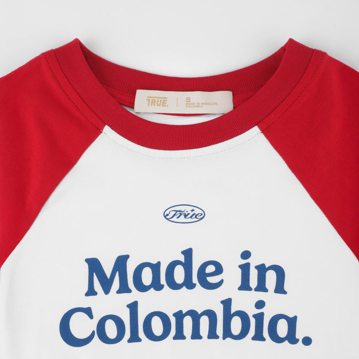 Colombia Baby Tee - Red