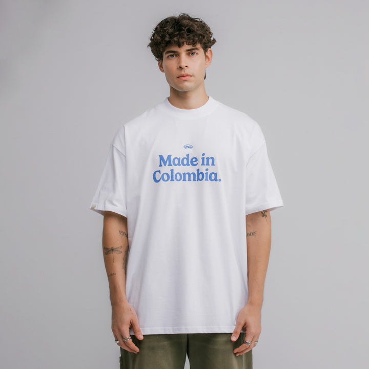 Colombia Oversized T-Shirt - White