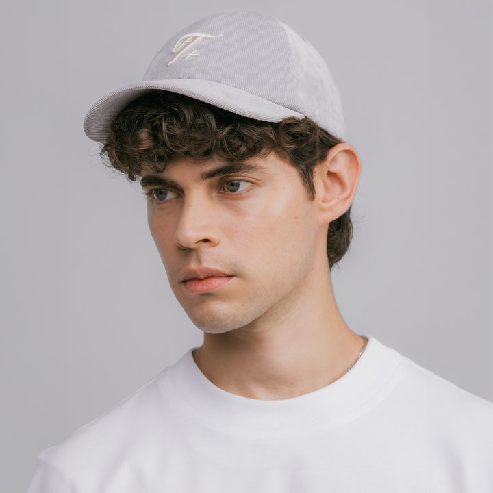 Corduroy Stellar Cap - Gray