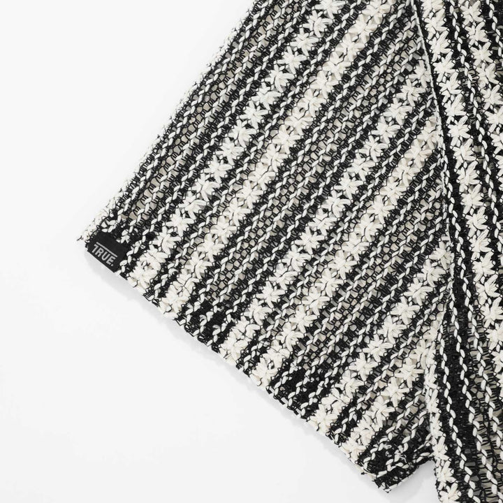 Crochet Pattern Boxy Shirt - Black