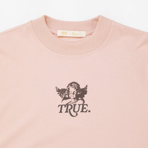 Cupid Oversized T-Shirt - Soft Pink