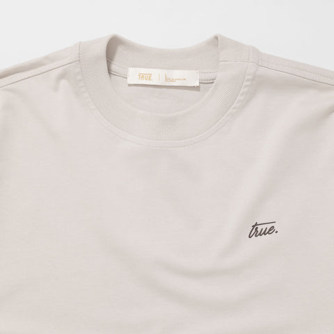 Cursive Logo T-Shirt - Light Sand