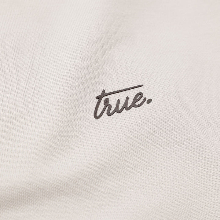 Cursive Logo T-Shirt - Light Sand