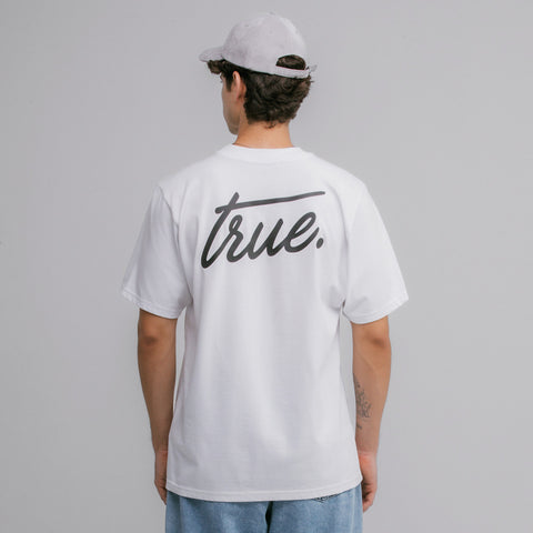 Cursive Logo T-Shirt - White