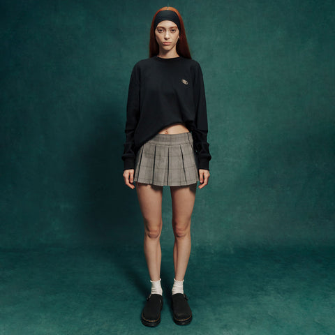 Daily Crewneck LS T-Shirt - Black