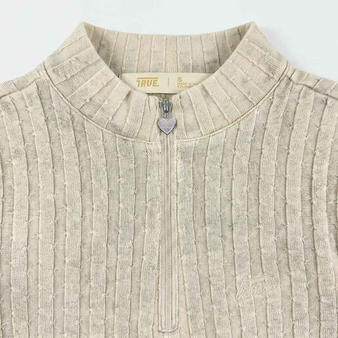 Daily Ribbed Bodysuit - Cream