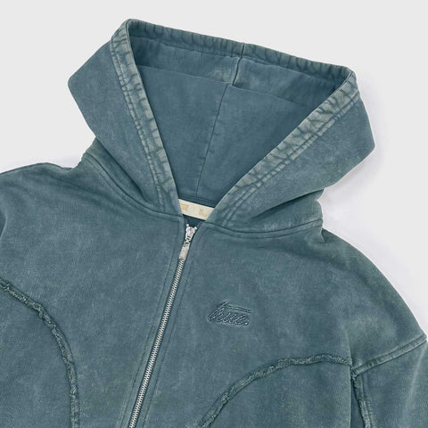 Daily Washed Hoodie - Deep Blue