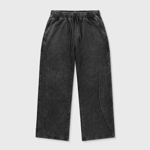 Daily Washed Sweatpants - Black