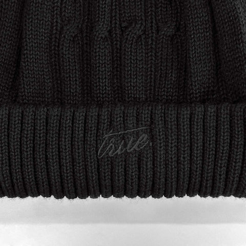 Daily knit Beanie - Black