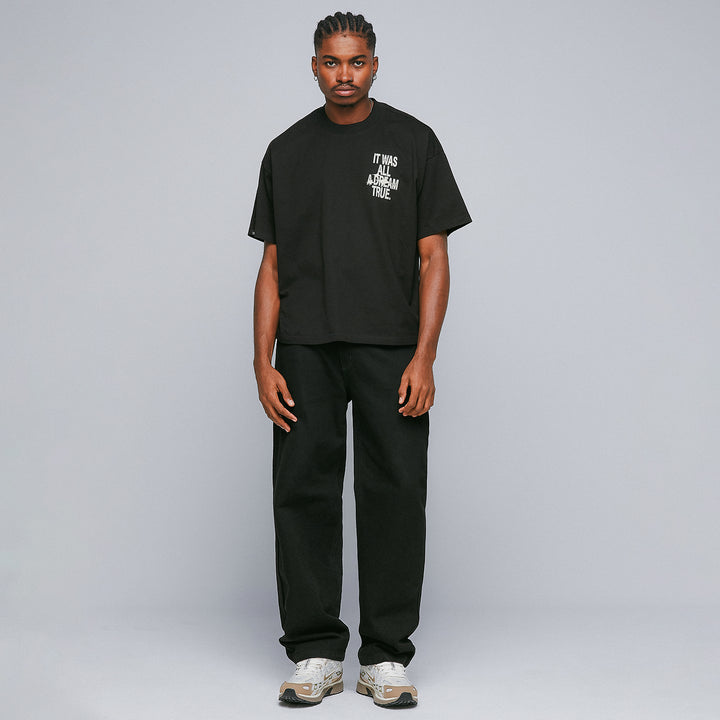 Dreams Boxy Tee - Black