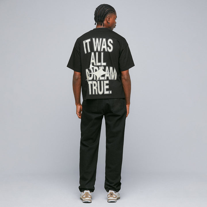 Dreams Boxy Tee - Black