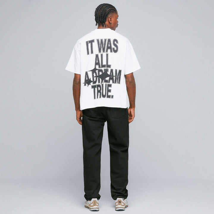 Dreams Boxy Tee - White