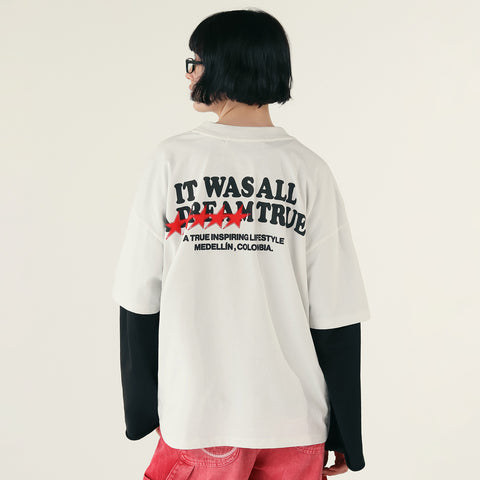 Dreams Boxy T-Shirt - Cream