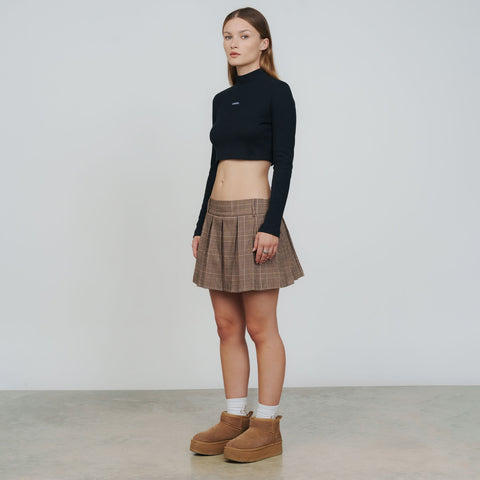 Drift Mini Skirt - Camel