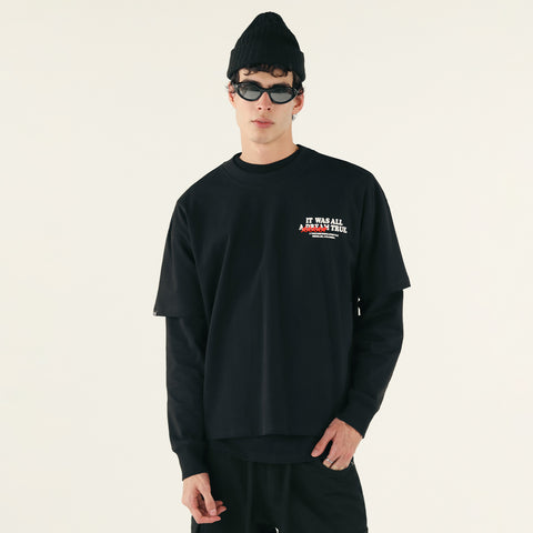 Dream True Boxy T-Shirt - Black
