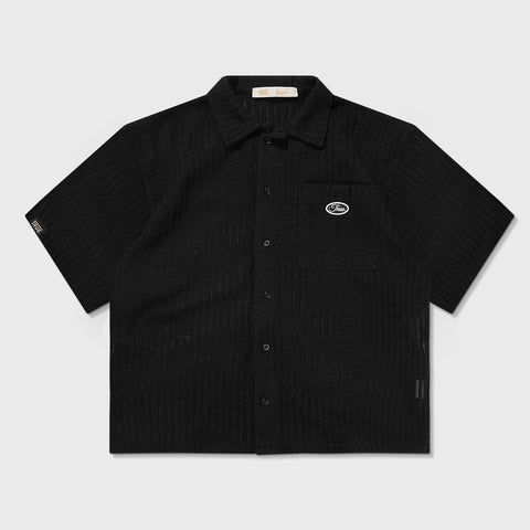 Fresh Button-Up Shirt - Black