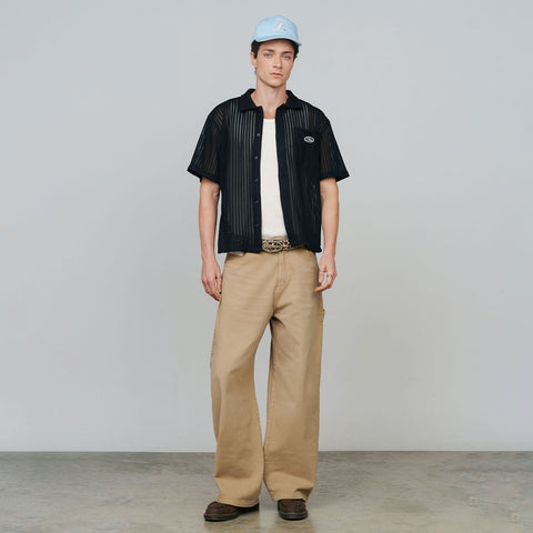 Fresh Button-Up Shirt - Black