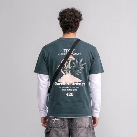 Garden T-Shirt - Deep Green
