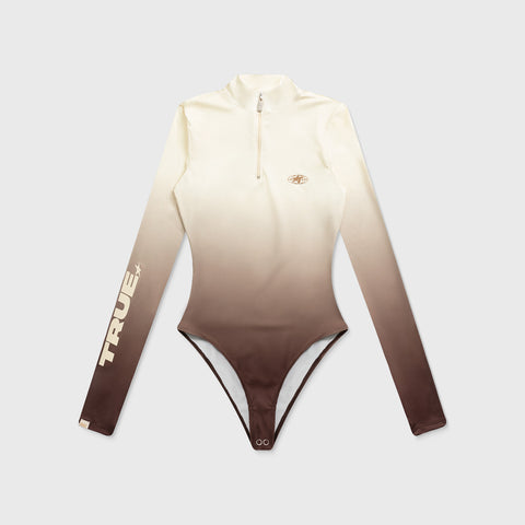 Gradient LS Bodysuit - Brown