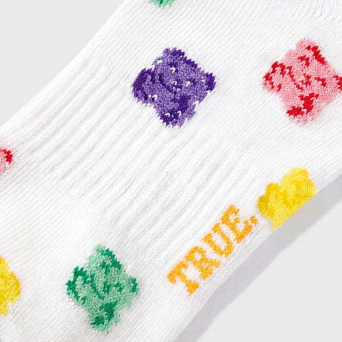 Gummy Bear Socks - White