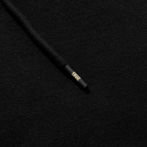 Classic Box-Fit Hoodie - Black
