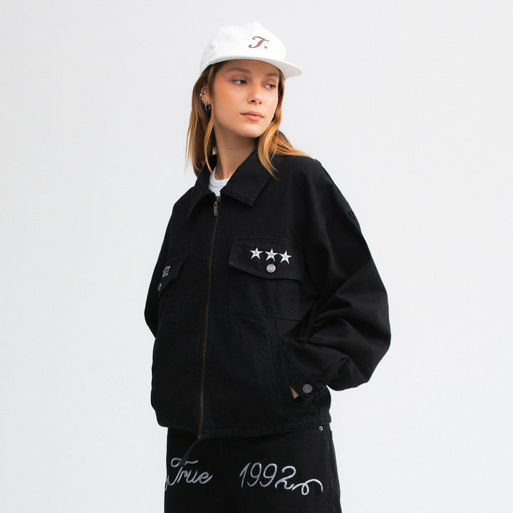 Interlude Boxy Jacket - Black